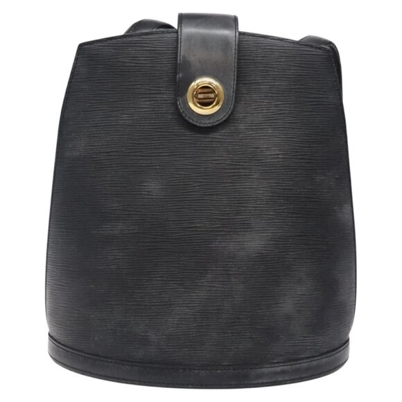 LOUIS VUITTON Epi Cluny Shoulder Bag Black M52252 LV Auth gh354 - Picture 2 of 16